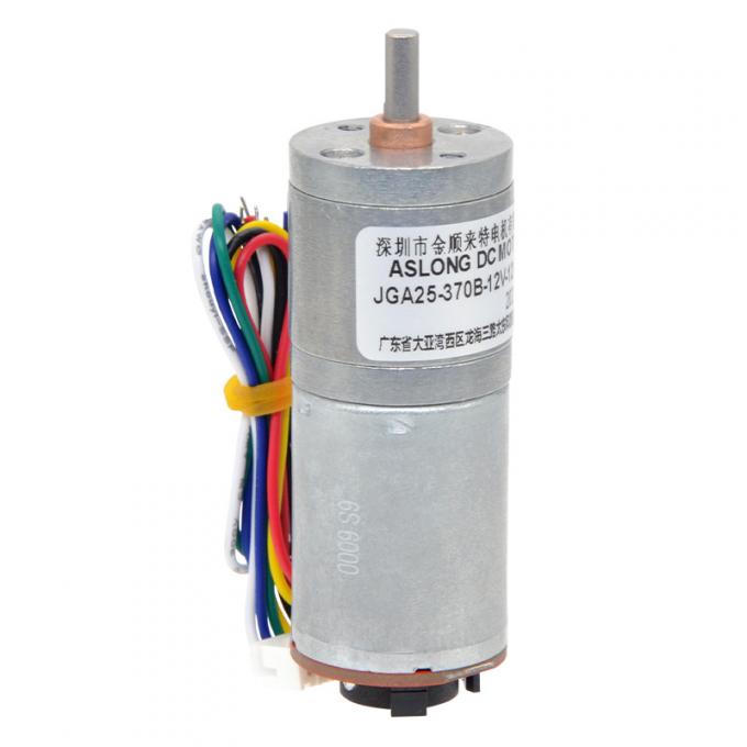 6v 12v 25mm Gepoetste DC-versnellingsmotor Encoder JGA25-370B Hoog koppel 25mm Gepoetste DC-versnellingsmotor 18
