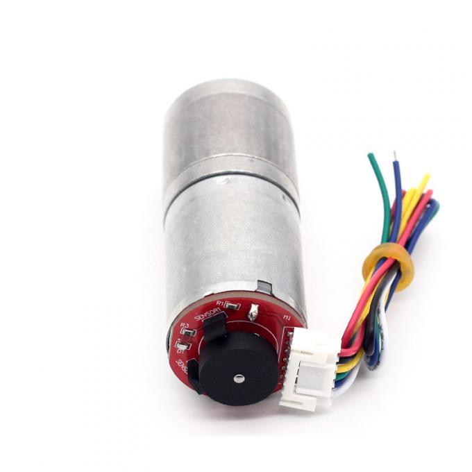 6v 12v 25mm Gepoetste DC-versnellingsmotor Encoder JGA25-370B Hoog koppel 25mm Gepoetste DC-versnellingsmotor 21