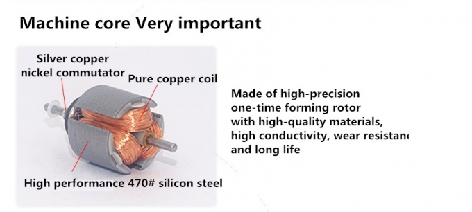 12V gelijkstroomreductiemotor JGA20-180 Micro gelijkstroomreductiemotor Permanente magneet 15