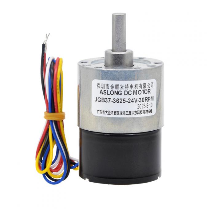 Hoge kwaliteit 24V vertragingsmotor JGB37-3625 Mini elektrische borstelloze DC-motor 23