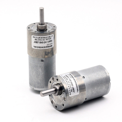 Micro Motor Gear Motor JGB37-3540 37mm 24V 9-1280RPM 37mm Hoog koppel Laag Rpm 24v Dc Gear Motor