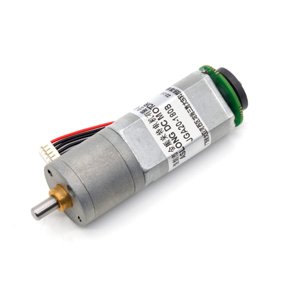 Mini Brush Dc Gear Motor JGA20-180B 12V 135RPM 1:60 12v Dc Motor Met Encoder Mini Dc Gear Motor