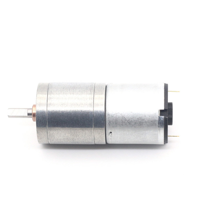 Mini Micro Low Noise 12v JGA25-340 12V 77RPM 1:103 Met Metal Gear Low Speed High Torque
