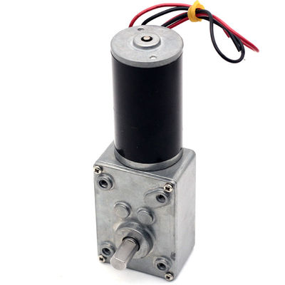 High Torque DC Worm Gear Reduction Motor A58-31ZY DIY High-Torque Self-Locking Turbine Gearbox Worm Gear Motor