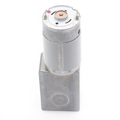 ASLONG JGY-395 12 V/24 V 46*32 MM DC Turbine Worm Reductie Motor Zelfsluitende Motor wormwiel Motor