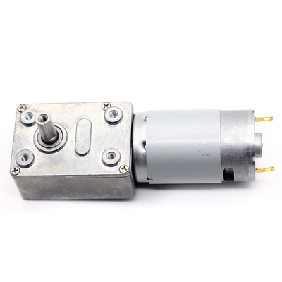 ASLONG JGY-395 12 V/24 V 46*32 MM DC Turbine Worm Reductie Motor Zelfsluitende Motor wormwiel Motor