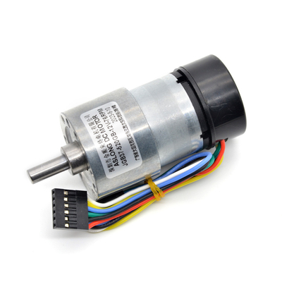 Hall Encoder DC-vertragingsmotor met achterdek JGB37-520GB Dc-versnellingsmotor 12v met encoder Mini Dc-motor met encoder
