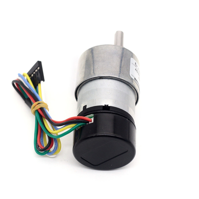 Hall Encoder DC-vertragingsmotor met achterdek JGB37-520GB Dc-versnellingsmotor 12v met encoder Mini Dc-motor met encoder