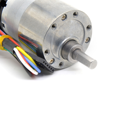 Hall Encoder DC-vertragingsmotor met achterdek JGB37-520GB Dc-versnellingsmotor 12v met encoder Mini Dc-motor met encoder
