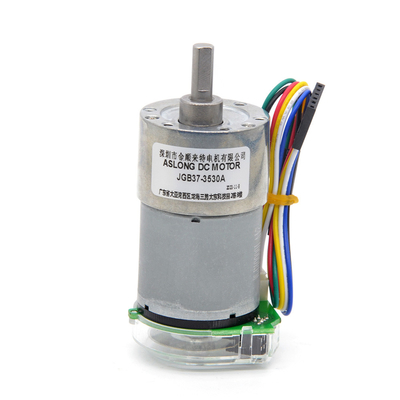 Geborstelde DC-versnellingsmotor 12v versnellingsmotor JGB37-3530A 12v 24v DC-motor