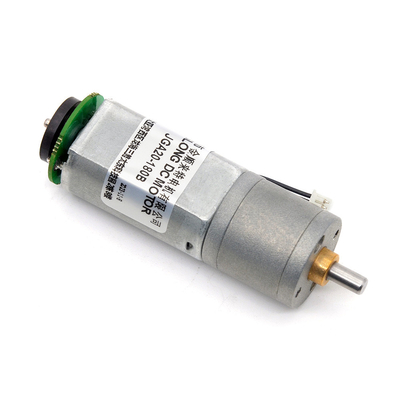 Brush Motor Encoder JGA20-180B 12V 21RPM 1:374 12v Dc Motor Met Encoder Micro Dc Gear Motor Met Encoder