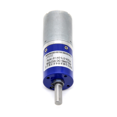 Hoge koppel Planetary Metal Gear Reduction Motor PG24-370 24mm 24V Dc Planetary Gear Motor
