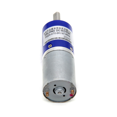Hoge koppel Planetary Metal Gear Reduction Motor PG24-370 24mm 24V Dc Planetary Gear Motor