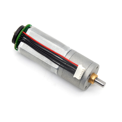 Mini Brush Dc Gear Motor JGA20-180B 12V 135RPM 1:60 12v Dc Motor Met Encoder Mini Dc Gear Motor