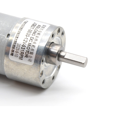 DC-reductiemotor met Hall-encoder JGB37-3530GB 24V 12RPM 1:810 Kleine motor excentrische as 24V motor