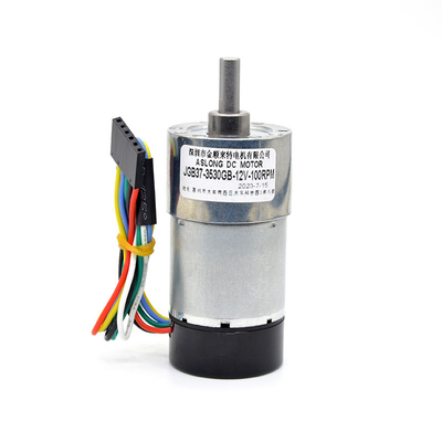 24V motor met encoder JGB37-3530GB 24V 76RPM 1:131 borstelmotor met encoder