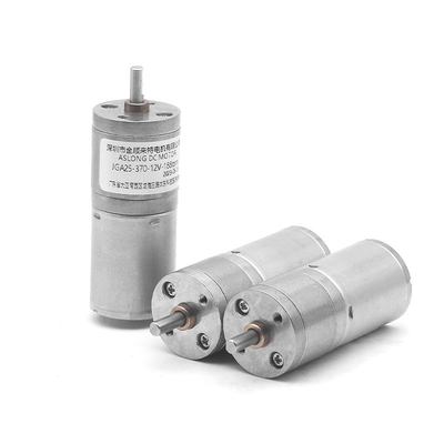 de Motor van het de Verminderingstoestel van 6V 12V 24V 6000rpm 370 gelijkstroom met Dia25mm-Versnellingsbakreductiemiddel