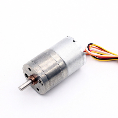 van Micro- gelijkstroom van 12V 9RPM de Aangepaste Motor Toestelmotoren JGA25-2418 25mm BLDC