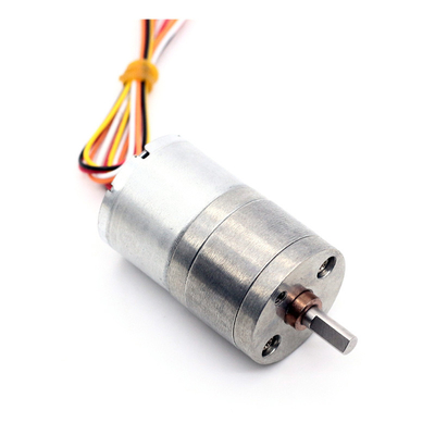 van Micro- gelijkstroom van 12V 9RPM de Aangepaste Motor Toestelmotoren JGA25-2418 25mm BLDC