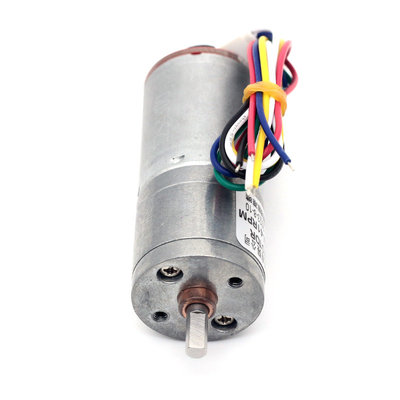 25mm van de de Motoren Hoge Torsie 6v 60RPM van het Codeur de Kleine gelijkstroom Toestel Permanente Magneet