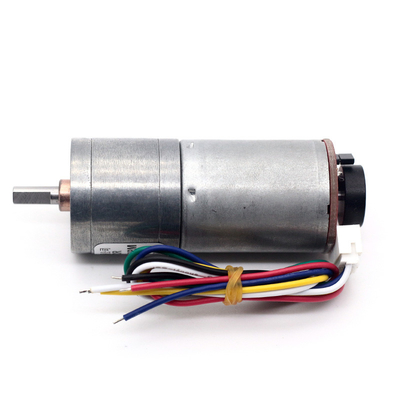 6v 12v 25mm Gepoetste DC-versnellingsmotor Encoder JGA25-370B Hoog koppel 25mm Gepoetste DC-versnellingsmotor