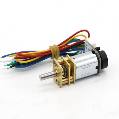 JGA12-N20 Mini DC Versnellingsbak Motor Met Encoder Hoog Koppel 12V N20 DC Motor