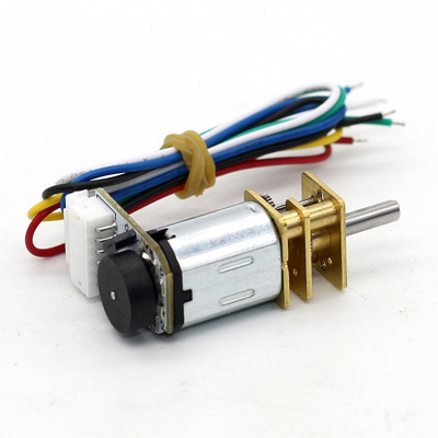 JGA12-N20 Mini DC Versnellingsbak Motor Met Encoder Hoog Koppel 12V N20 DC Motor